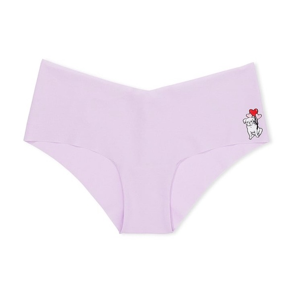 •PINK•NWT/NIB 2-PAIR OF VSP LILAC & MIDNIGHT NO-SHOW CHEEKY PANTY SIZE XS - Picture 4 of 11